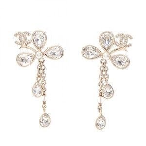 Chanel Coco Mark Flower Drop Pierced #309209C84B